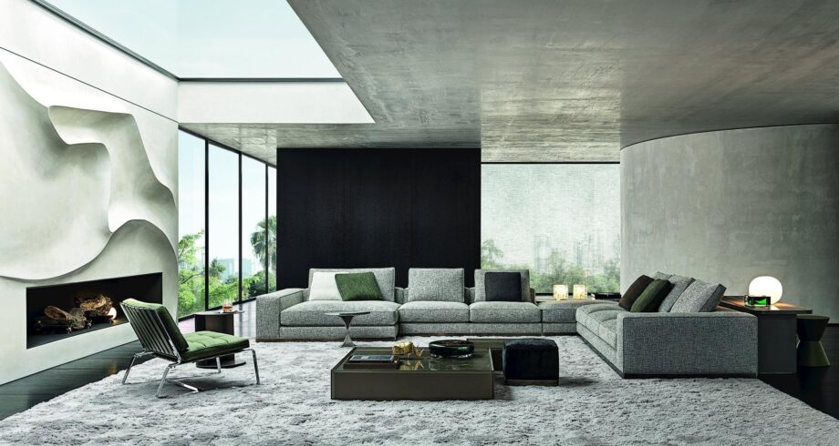 West Saddle Hide диван Minotti