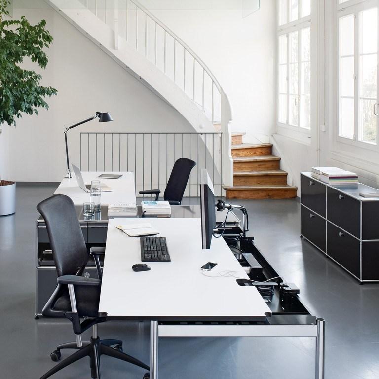 Haller Table For Shared Workstations офисный стол Usm
