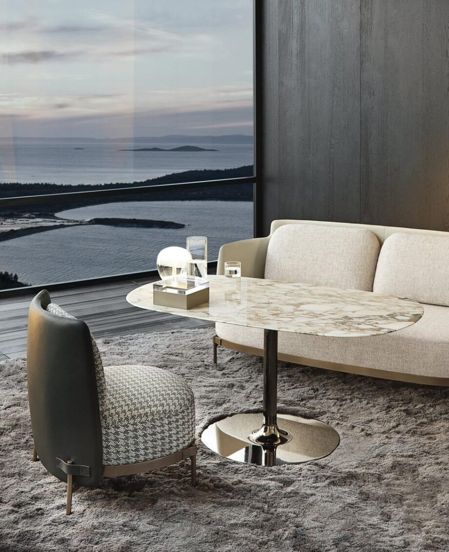 Oliver Lounge стол Minotti