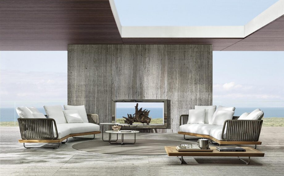 Sunray уличный диван Minotti