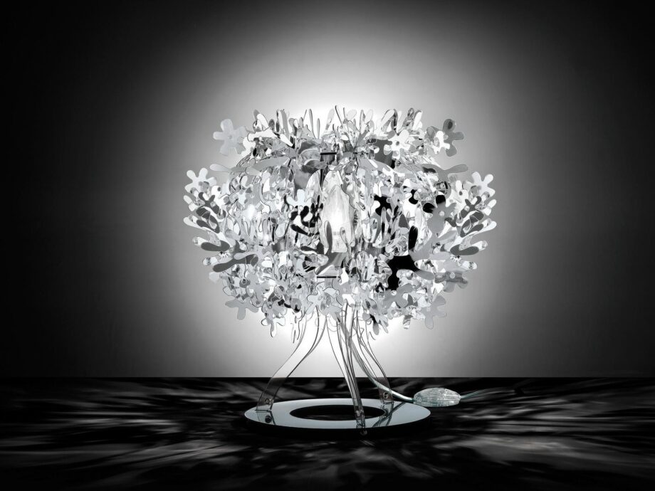 Fiorellina Silver настольная лампа Slamp