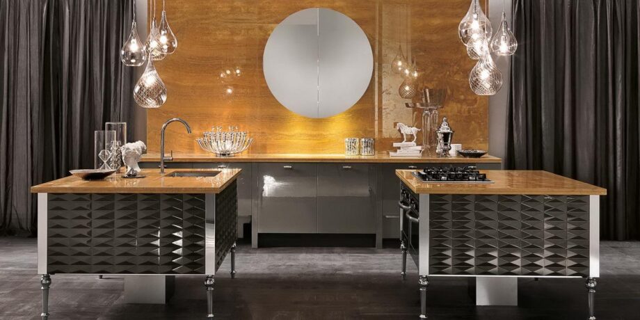 Luxury Glam кухня Aster Cucine