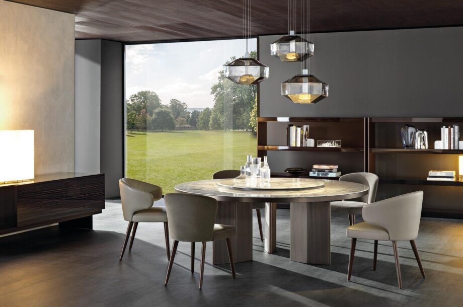 Morgan Marble стол Minotti