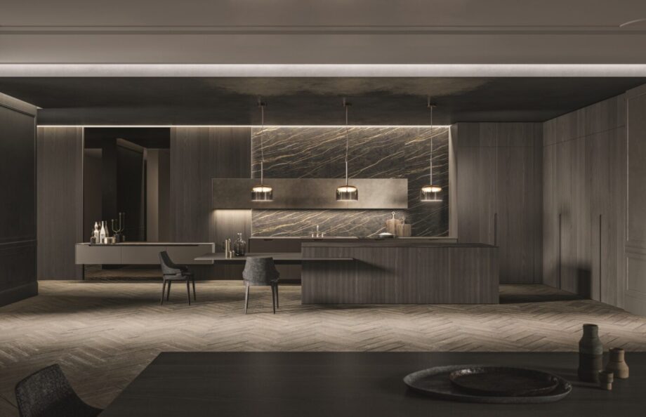 Pure Glam кухня Aster Cucine