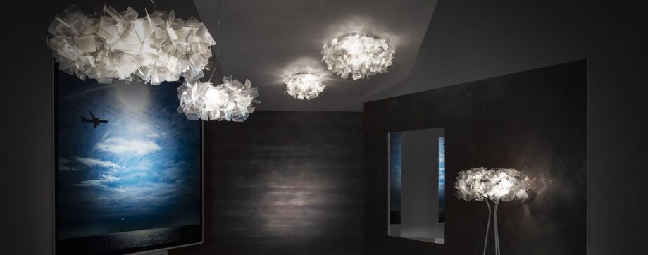 Clizia Fumè Small настенный светильник Slamp