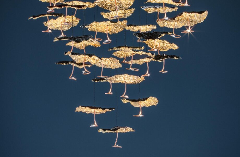 Gold Moon Chandelier подвесной светильник Catellani Smith