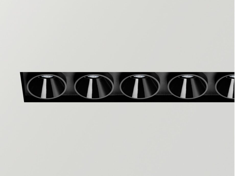 Black Foster Asymmetric Trimless 10 спот Arkoslight