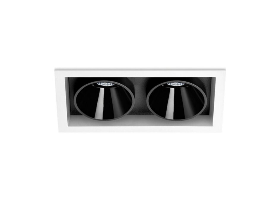 Black Foster Asymmetric Recessed 2 спот Arkoslight