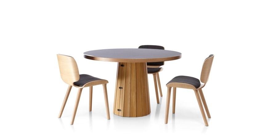 Container Table Bodhi Round 70 90 стол Moooi