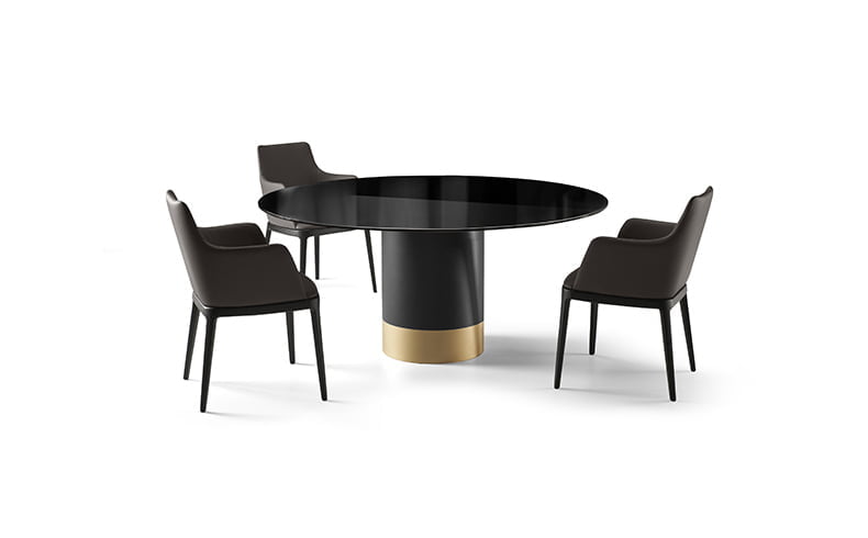 Cilindro Glass стол Eforma