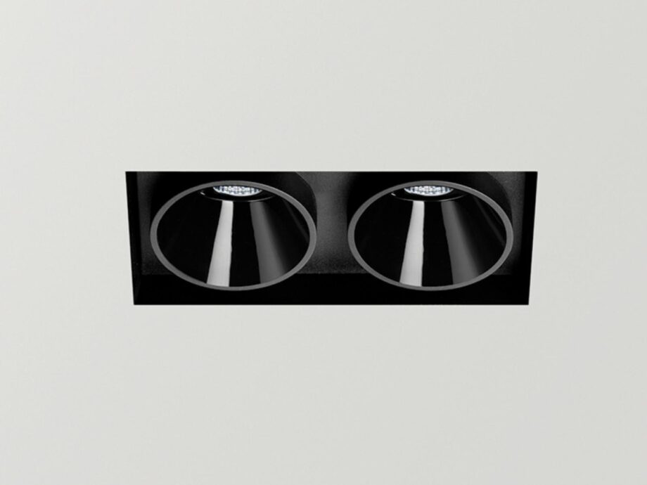Black Foster Asymmetric Trimless 2 спот Arkoslight