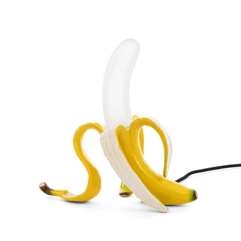 Banana Lamp Yellow Louie настольная лампа Seletti
