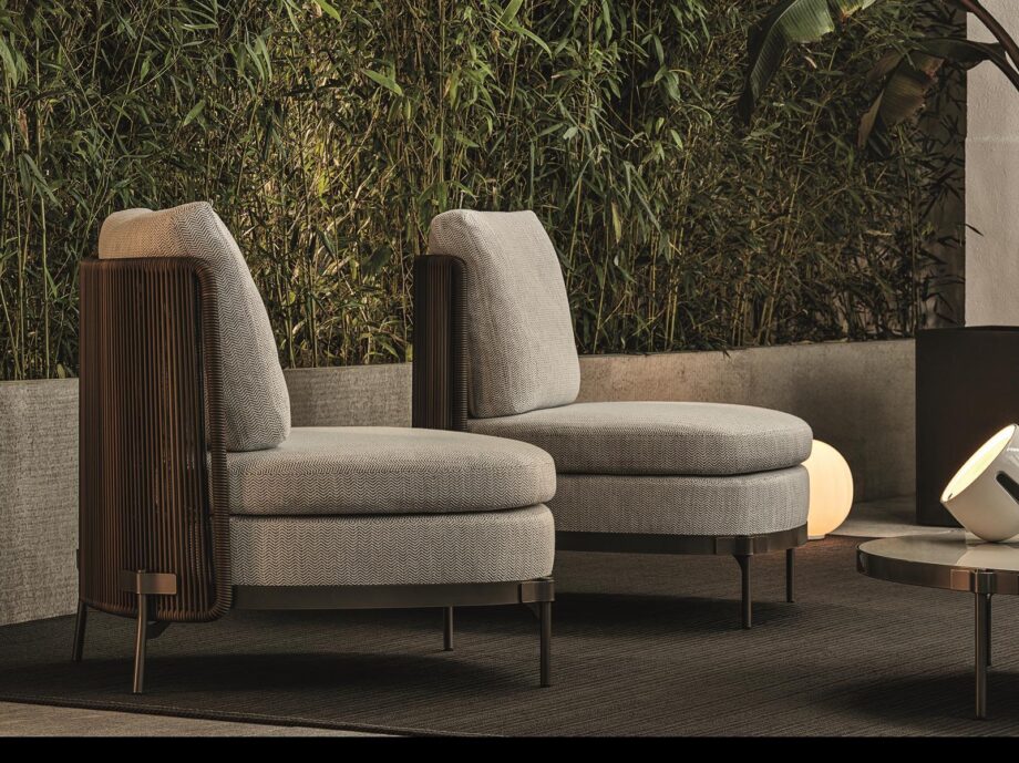 Tape Cord Outdoor уличный столик Minotti