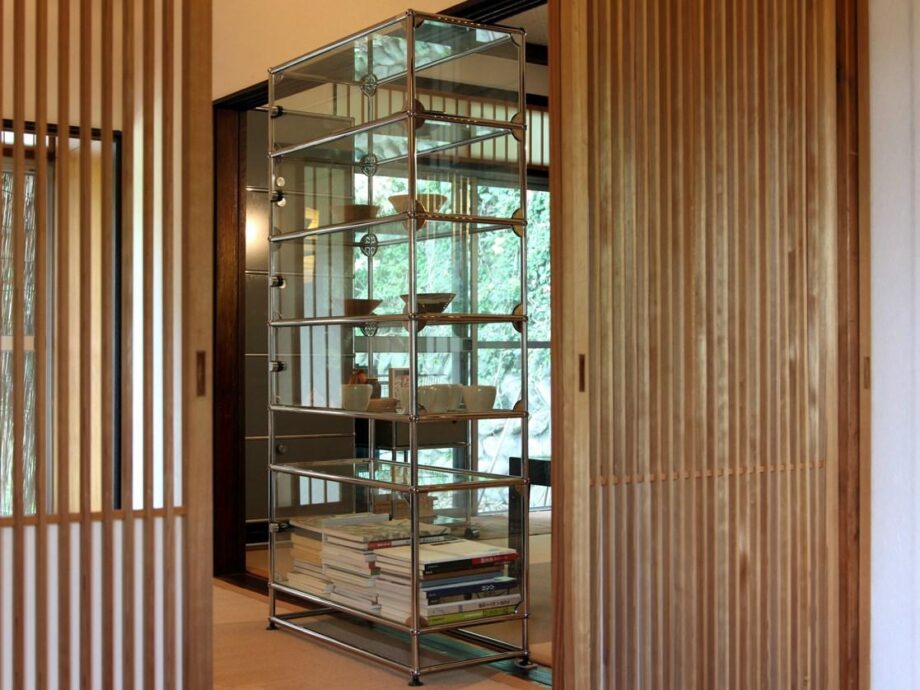 Haller Glas Shelving And Showcases книжный шкаф Usm