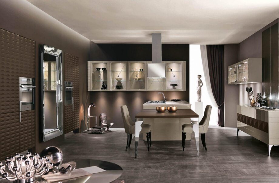 Luxury Glam кухня Aster Cucine