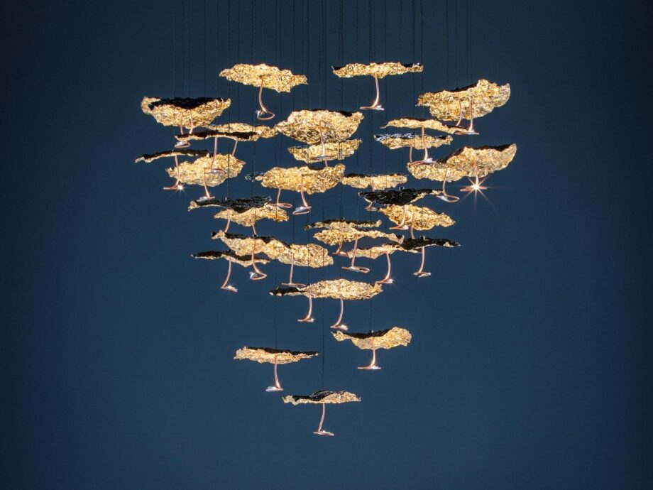 Gold Moon Chandelier подвесной светильник Catellani Smith