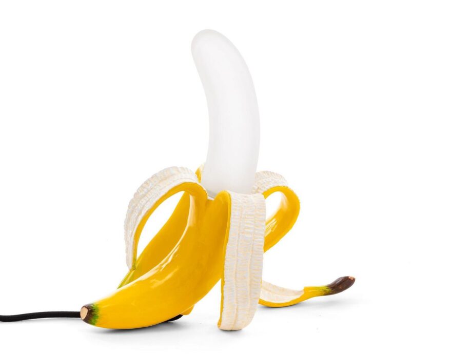 Banana Lamp Yellow Louie настольная лампа Seletti