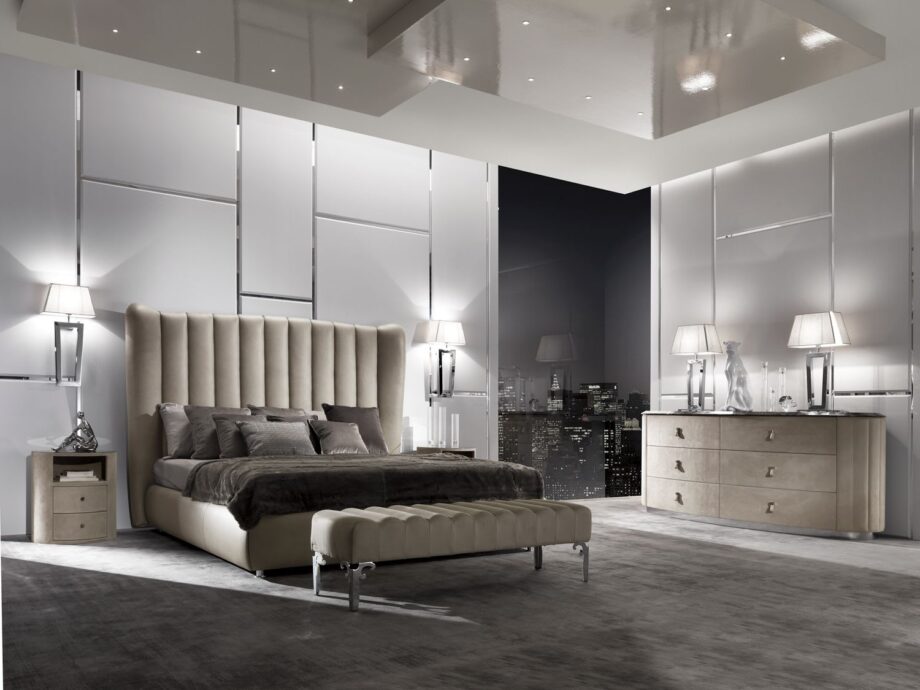 Vogue комод для спальни | DV home. Изысканный комод ручной работы из Италии, сочетающий гламур ар-деко с современным дизайном, с роскошными материалами и доводчиками.