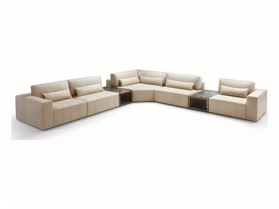 Edmond Lounge диван | DV home. Элегантный модульный диван с итальянским дизайном и роскошной обивкой, идеален для современного интерьера.