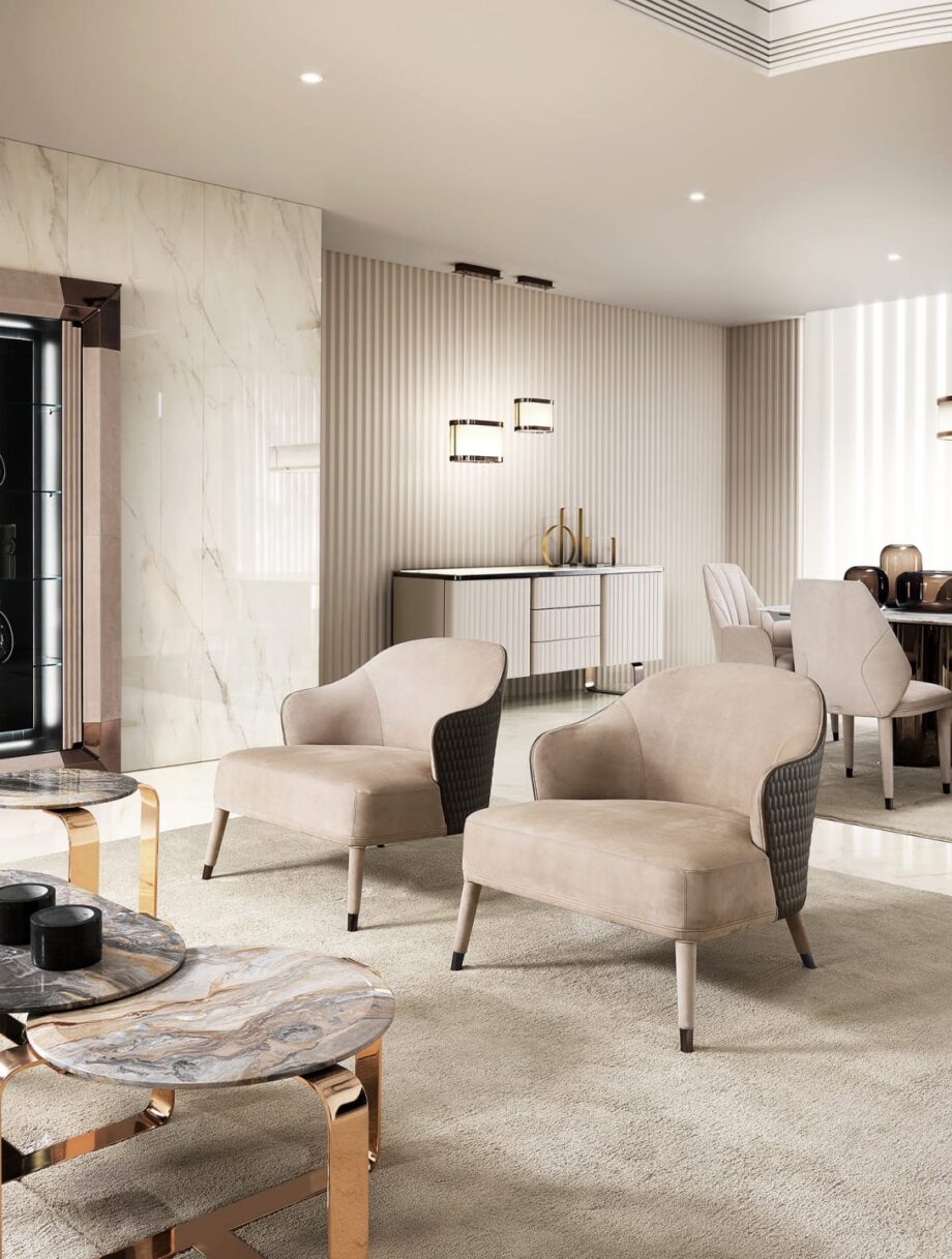 Manhattan кресло | DV home. Роскошное кресло в стиле ар-деко, сочетающее элегантность и исключительный комфорт ручной работы.