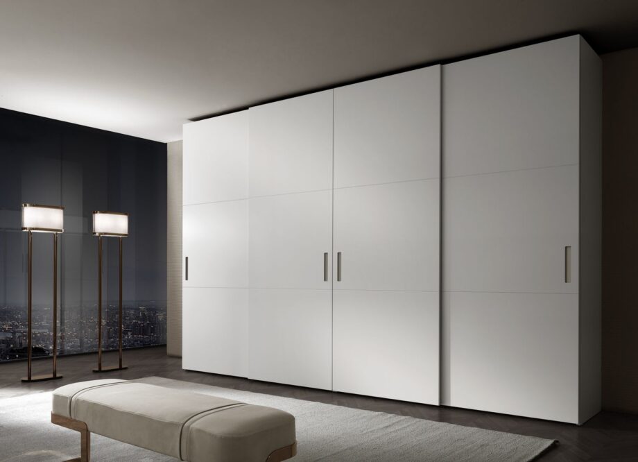 Elite шкаф | DV home. Элитный шкаф на заказ с изящными раздвижными дверями и роскошной отделкой.