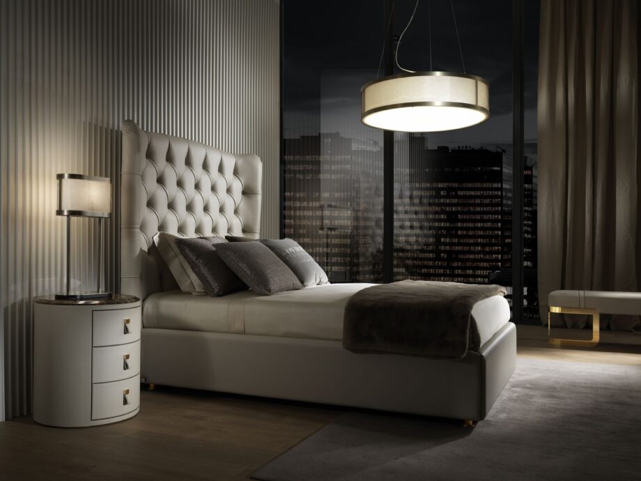Vogue кровать | DV home. Роскошная итальянская кровать с элегантным стеганым изголовьем, созданная для изысканных спален.