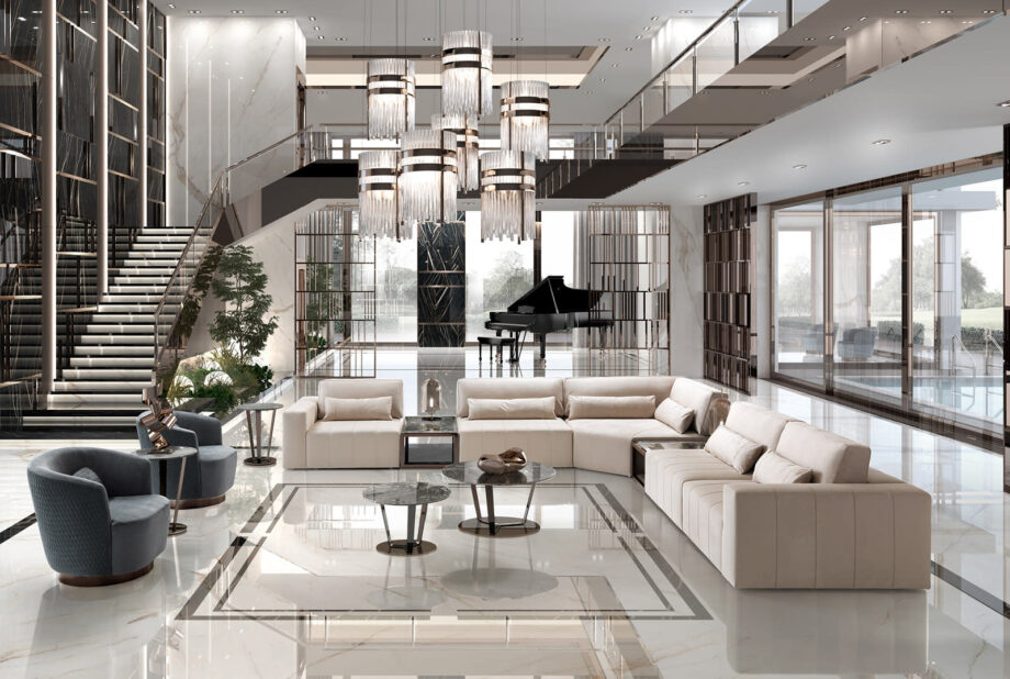 Edmond Lounge диван | DV home. Элегантный модульный диван с итальянским дизайном и роскошной обивкой, идеален для современного интерьера.