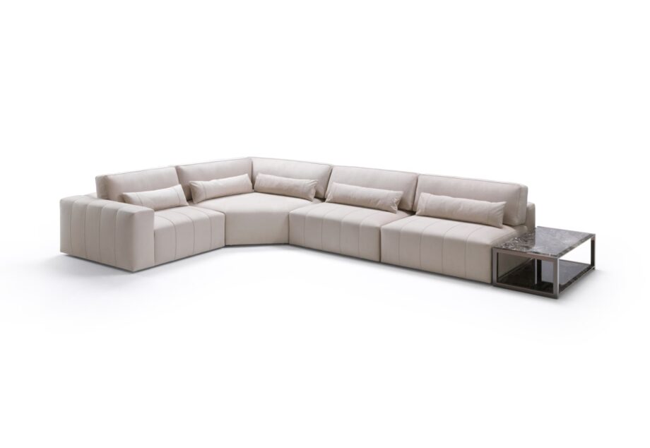 Edmond Lounge диван | DV home. Элегантный модульный диван с итальянским дизайном и роскошной обивкой, идеален для современного интерьера.