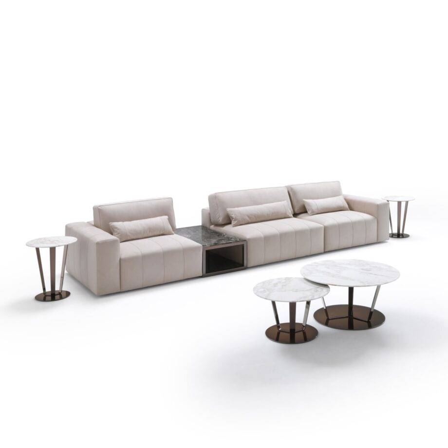 Edmond Lounge диван | DV home. Элегантный модульный диван с итальянским дизайном и роскошной обивкой, идеален для современного интерьера.
