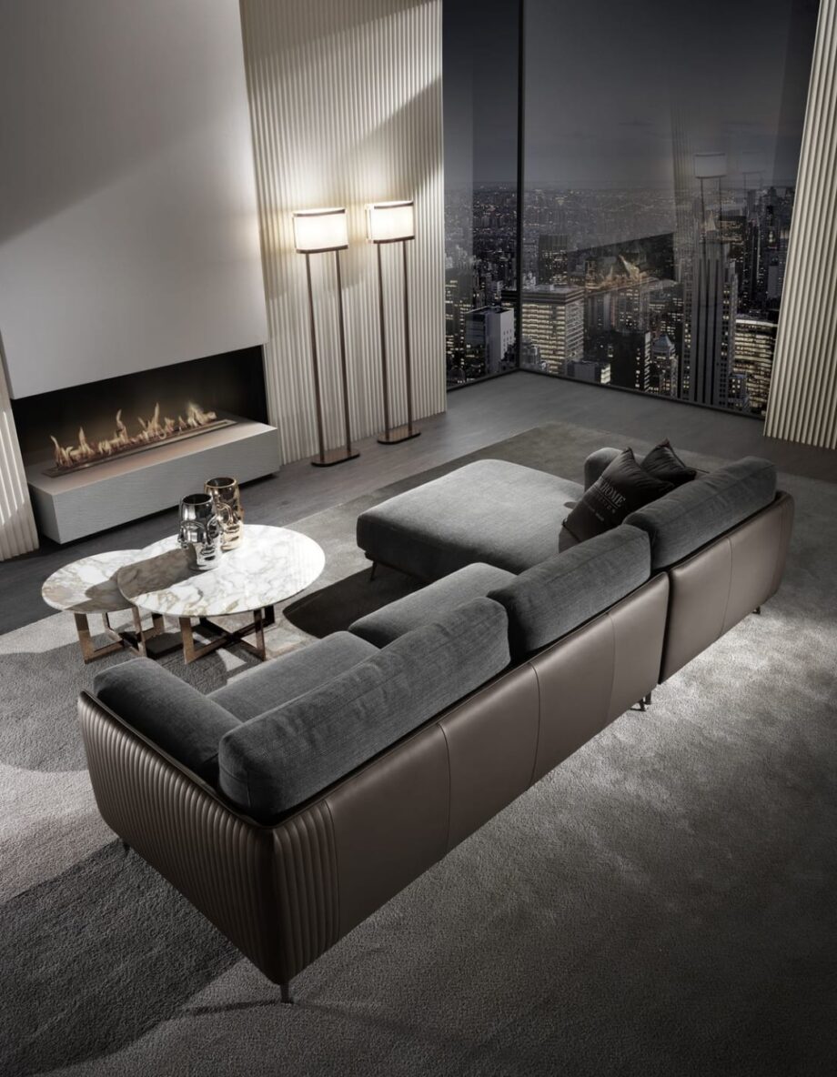 Elite диван | DV home. Изысканный диван с наполнением из гусиного пера и элегантными металлическими ножками, обеспечивающий исключительный комфорт и утонченный дизайн.