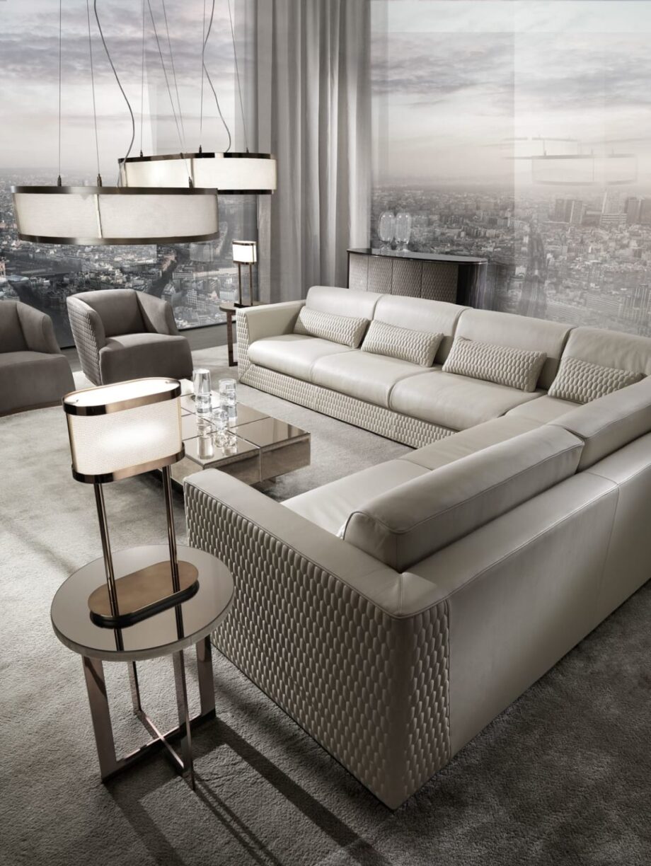 Cooper Quilt диван | DV home. Роскошный диван с выразительным стеганым экстерьером и удобными длинными подушками, воплощающий итальянское мастерство и современную элегантность.