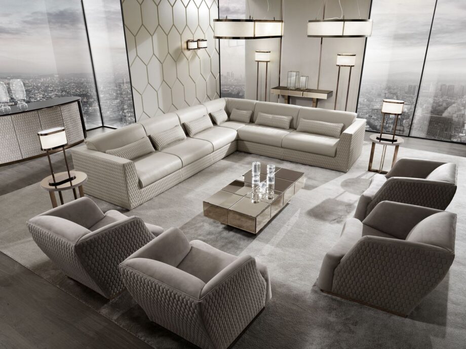 Cooper Quilt диван | DV home. Роскошный диван с выразительным стеганым экстерьером и удобными длинными подушками, воплощающий итальянское мастерство и современную элегантность.