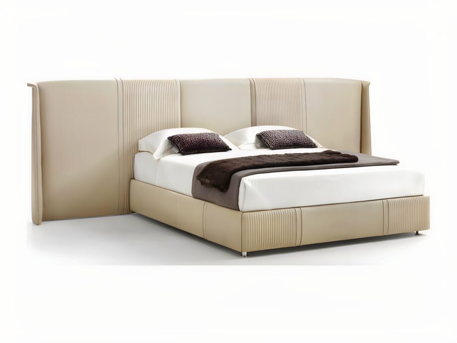 Coco Cannetè Maxi кровать | DV home. Изысканная кровать с уникальной обработкой каннелюрами, создающая атмосферу роскоши и комфорта в спальне.