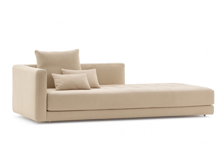 Doze Flat кушетка | Flou. Модульный диван Snooze: комфорт такой же, как в кровати, компактный, идеально подходит для разных пространств.