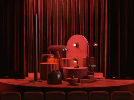 Artemide × Danese Milano: капсула Ruby Red